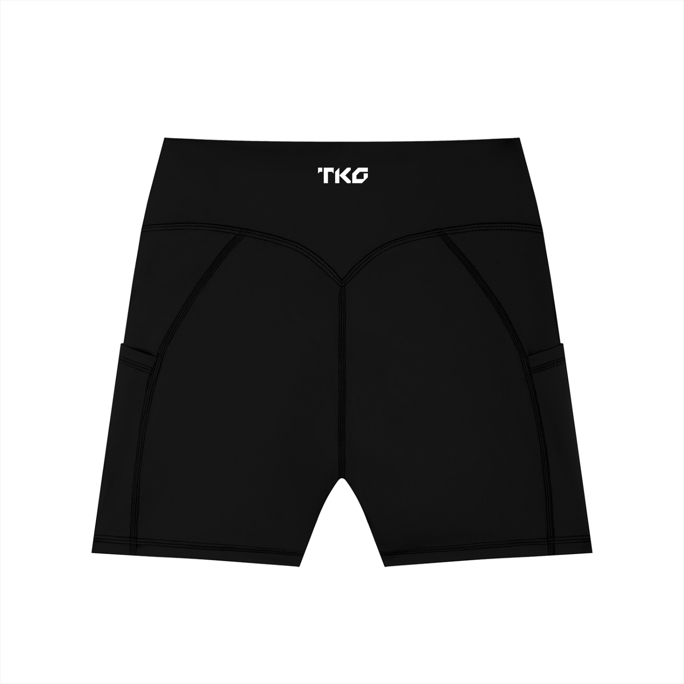 Women's High-Waisted Pocket Biker Shorts