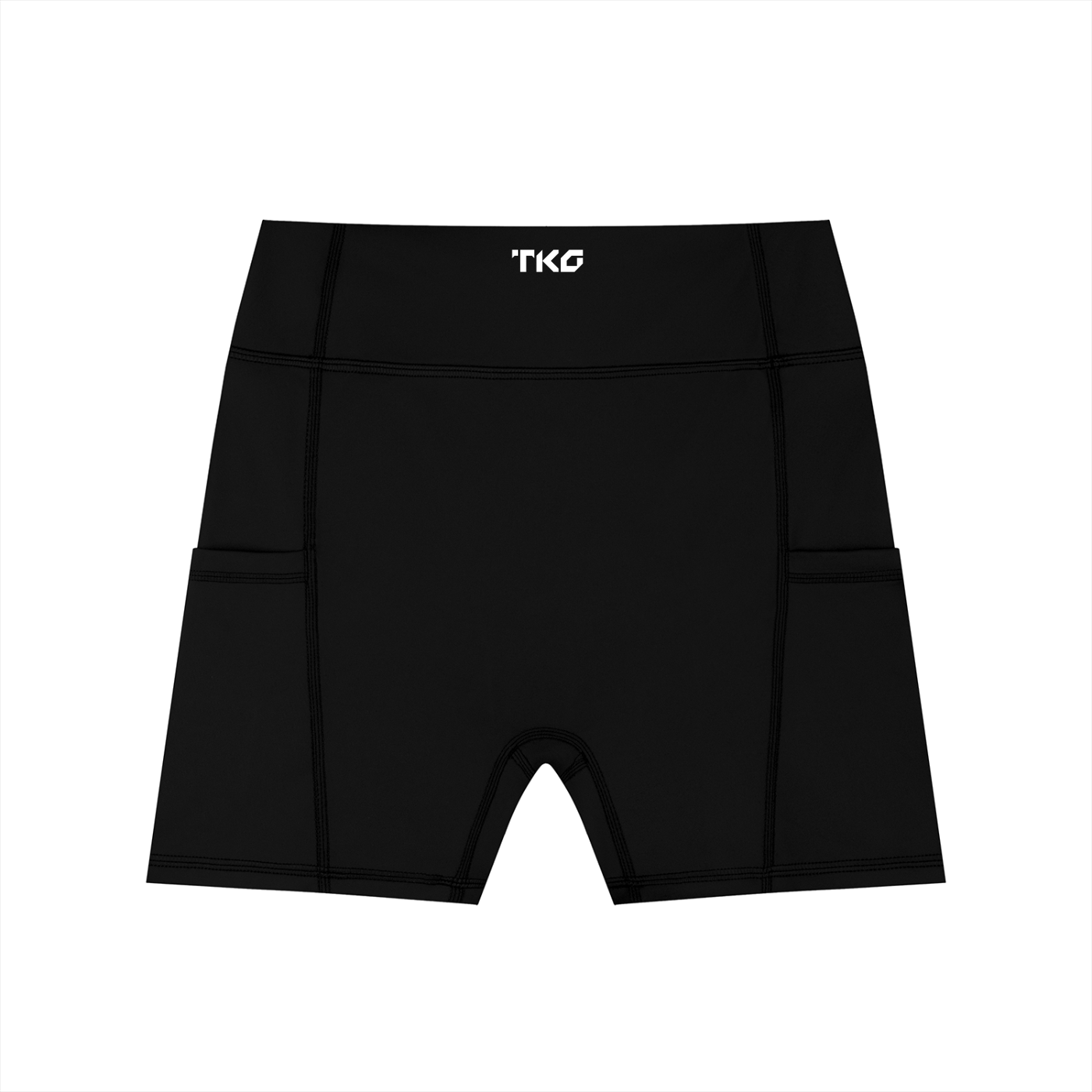 Women's High-Waisted Pocket Biker Shorts